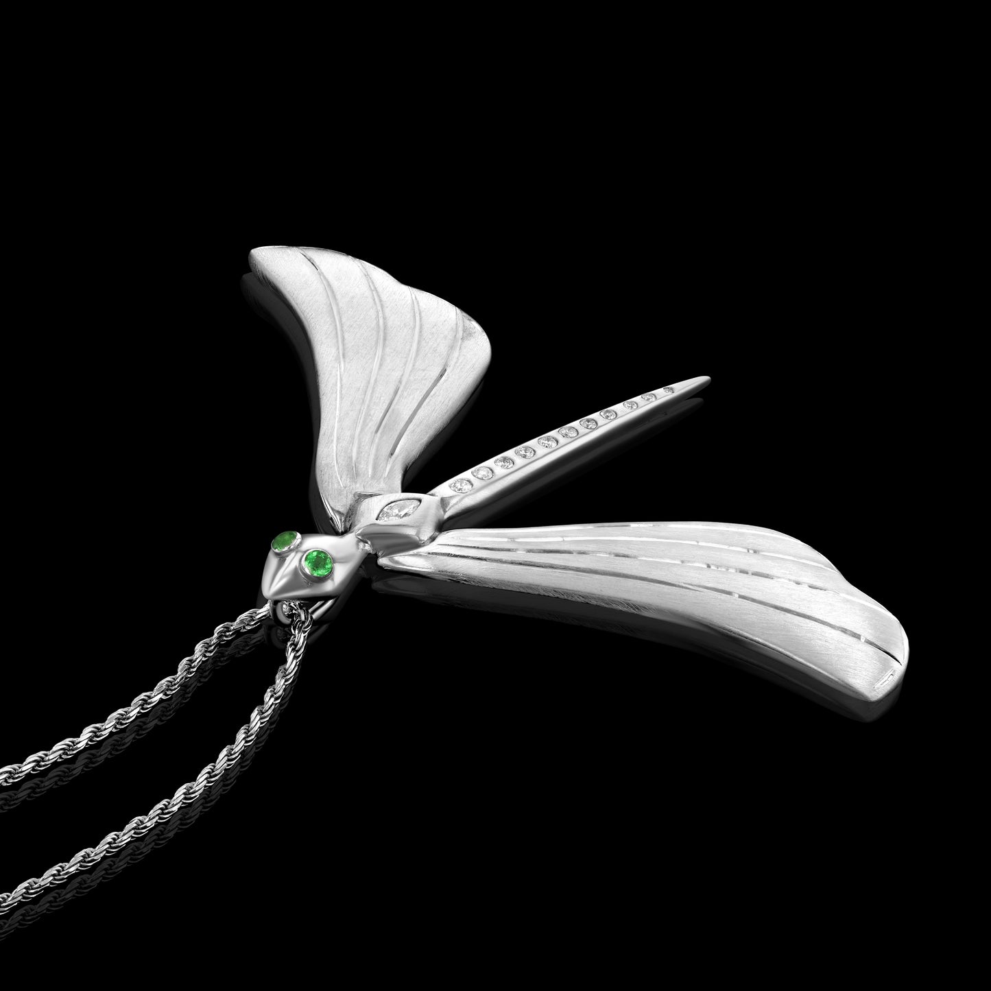 Lady Dragonfly Pendant Necklace