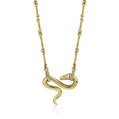 Charmed Serpent Necklace
