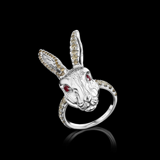 Diamond White Rabbit