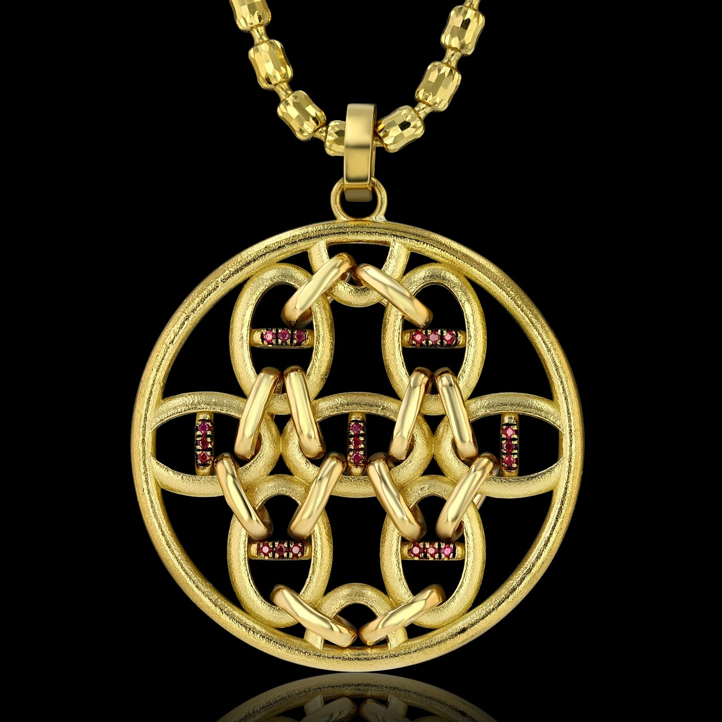 Sacred Geometry Equine Medallion